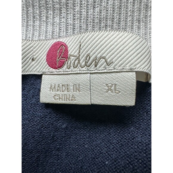 Boden Pink and Black Crew Neck Sweater - Picture 5 of 9